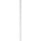 Ekena Millwork Fluted PVC Pilaster w/Decorative Capital & Base, 6"W x 120"H x 2"P PILP06X120FL02-2 - alternate 6